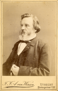 104445 Portret van F.C. Donders, geboren 27 mei 1818, hoogleraar in de oogheelkunde aan de Utrechtse hogeschool ...